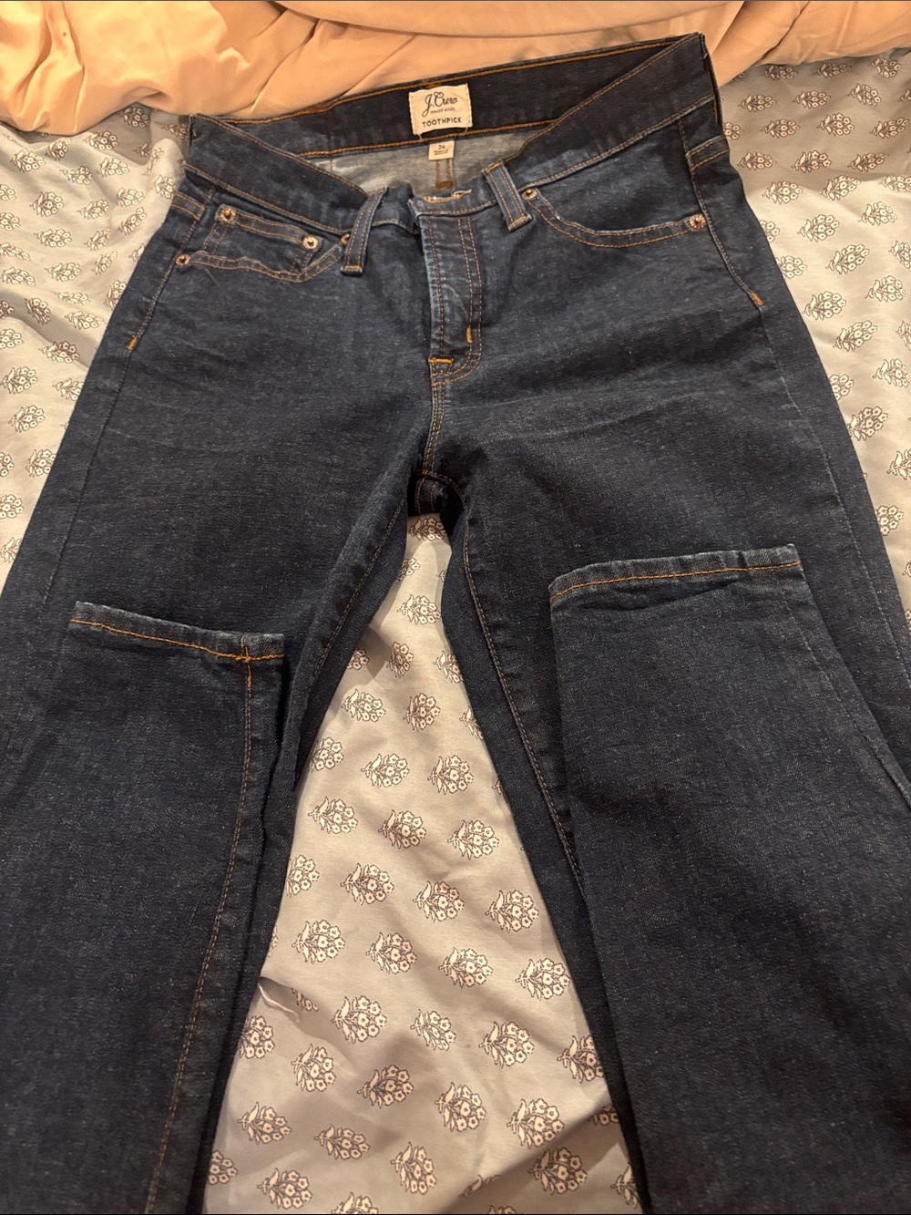 J. Crew Women's Dark Blue Skinny Carpenter Jeans